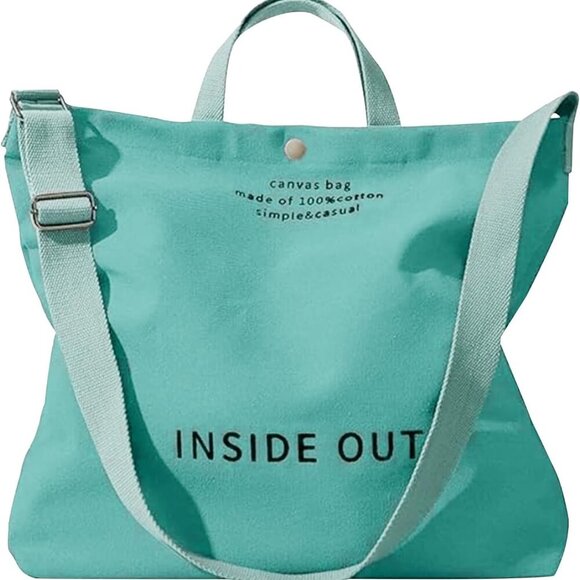 Durable 16oz Canvas Tote with Adjustable Strap - Perfect for Work & Travel - Picture 1 of 6